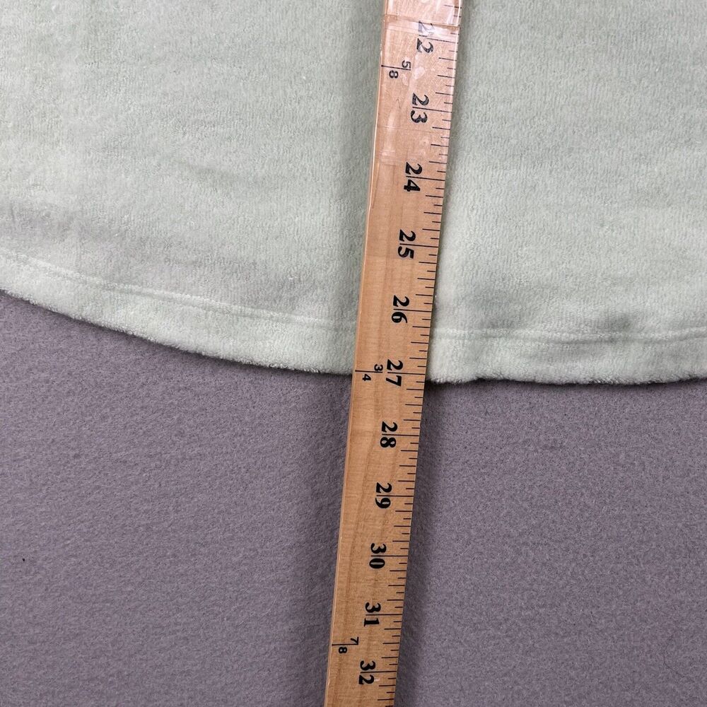 Soft Serve Sweater Size XL‎ Mint Green Cloud Cotton 1/2 Zip Pullover - Picture 7 of 12